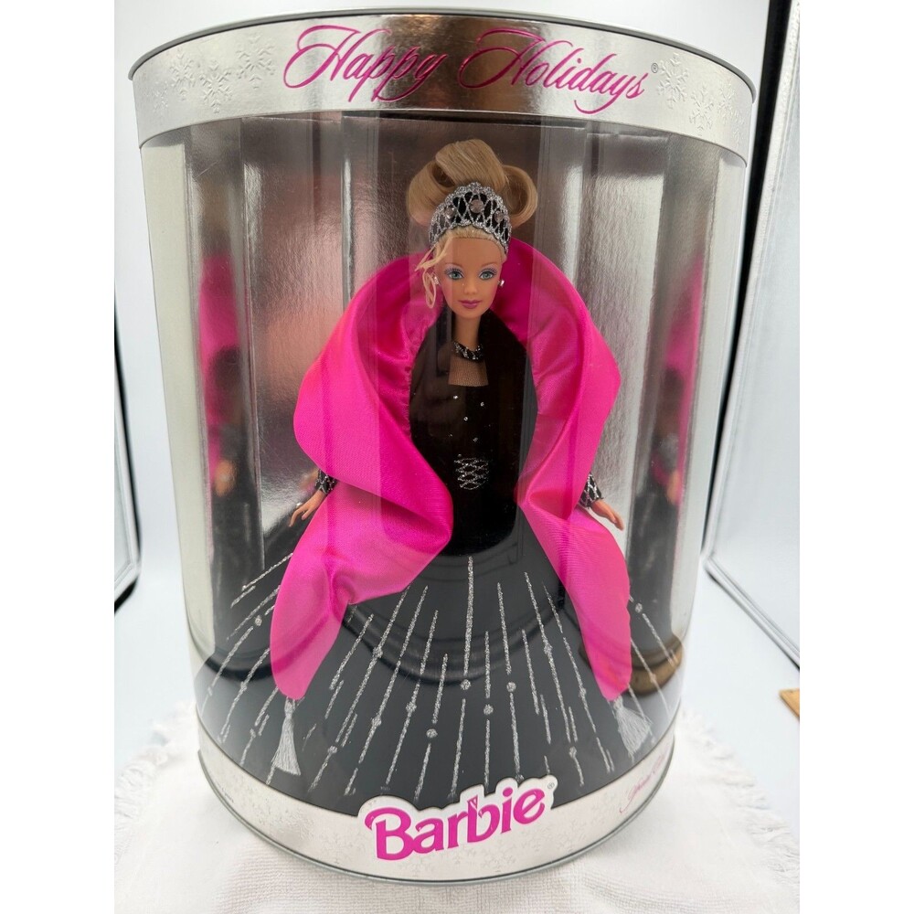 1998 Vintage RARE (Box Error) Mattel Happy Holidays Special Edition Barbie, NRFB